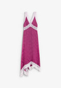 JACQUARD CAMISOLE DRESS