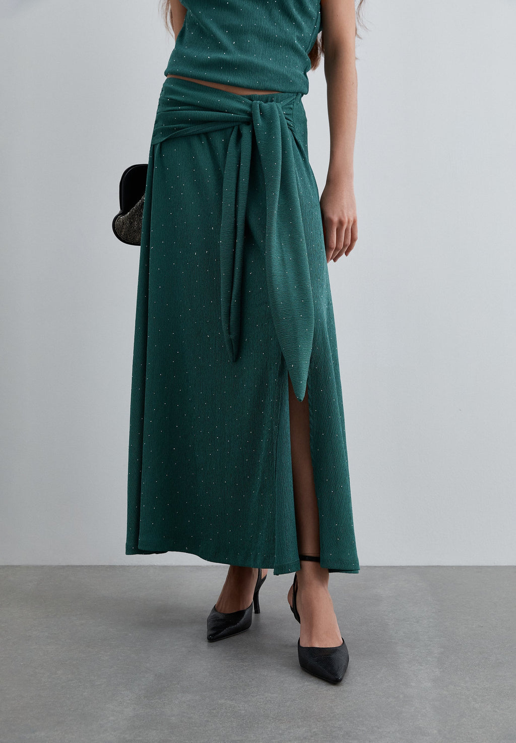 SCKNOT DIAMOND JERSEY SKIRT