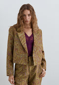 PAISLEY PRINT JACKET