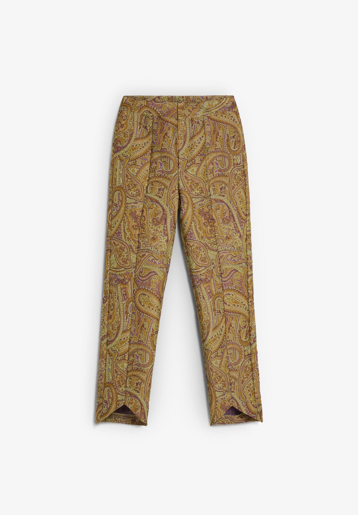PAISLEY PRINT TROUSERS