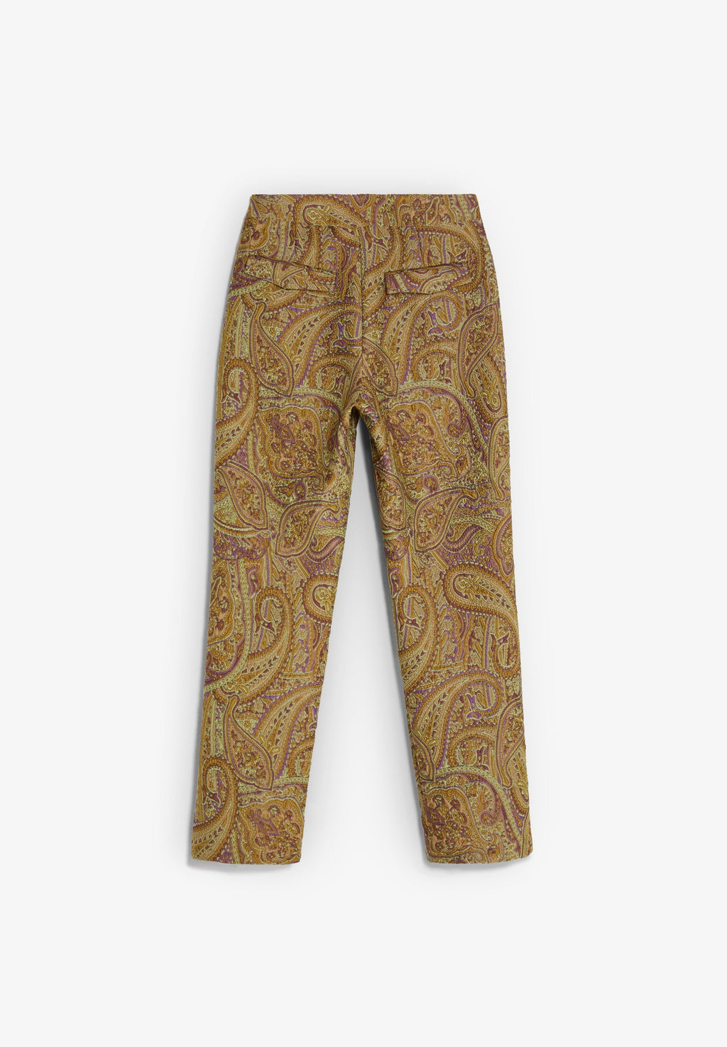 PAISLEY PRINT TROUSERS