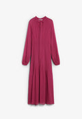 PLEATED BODICE DRESS