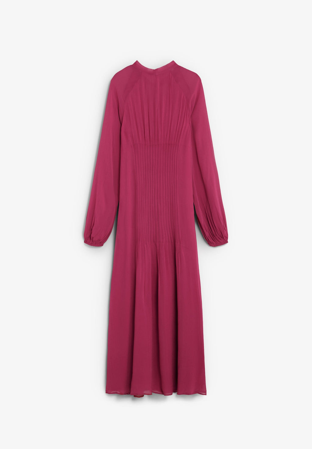 PLEATED BODICE DRESS