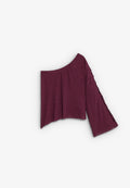 ASYMMETRIC TOP WITH CUT-OUTS