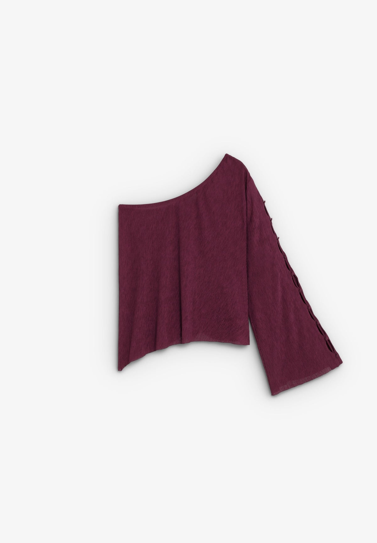 ASYMMETRIC TOP WITH CUT-OUTS