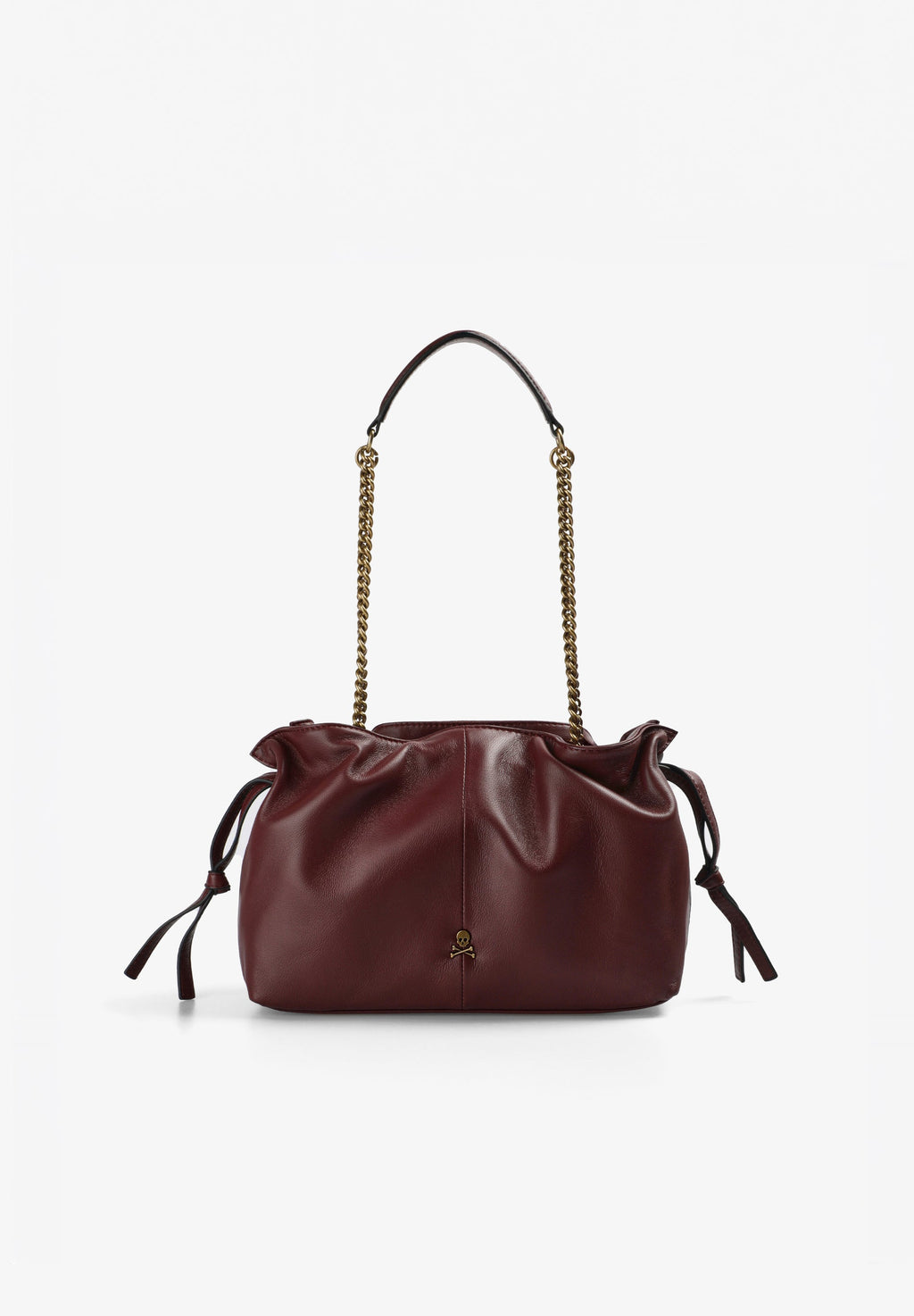 LEATHER BAG WITH STRAPS