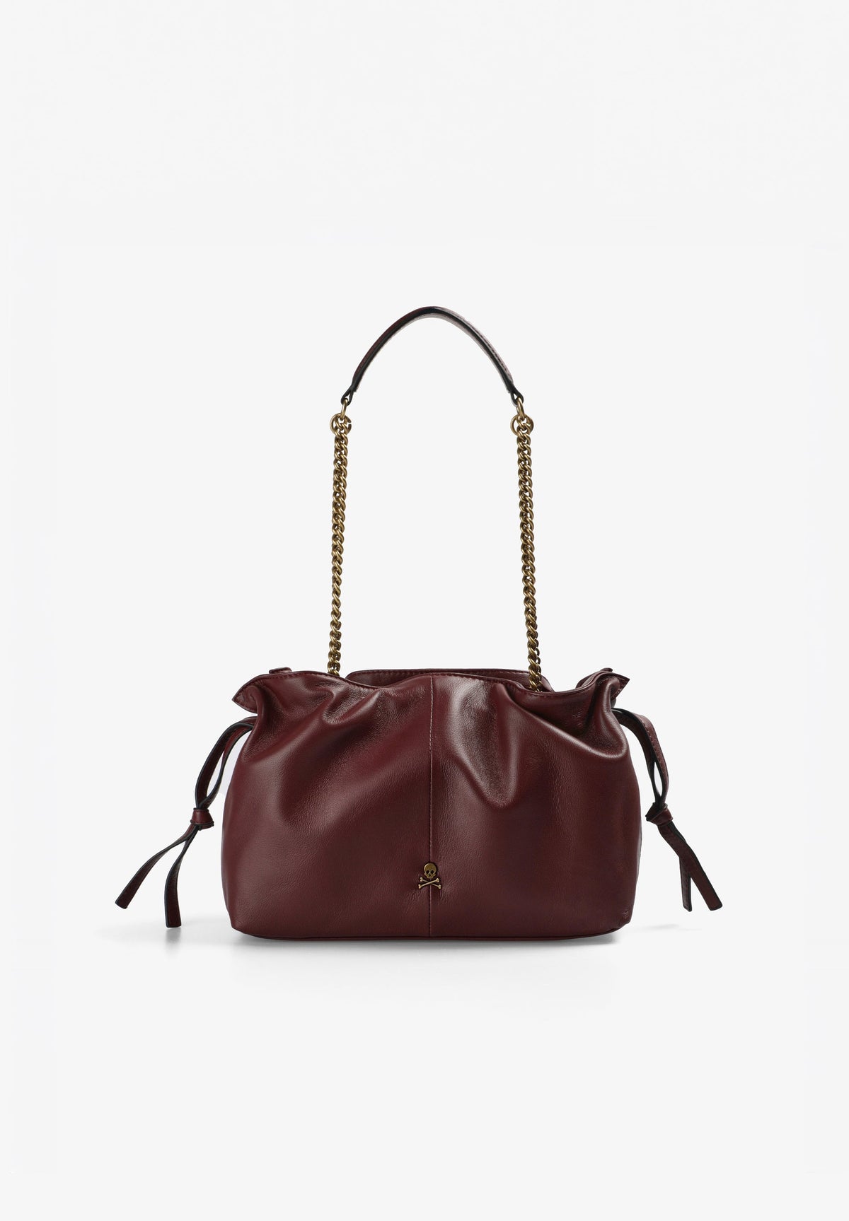 LEATHER BAG WITH STRAPS