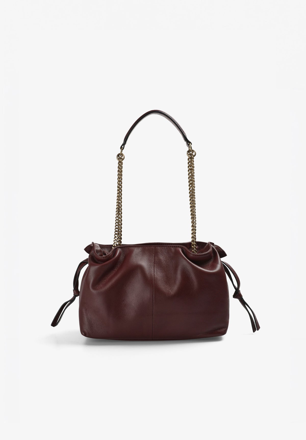 LEATHER BAG WITH STRAPS