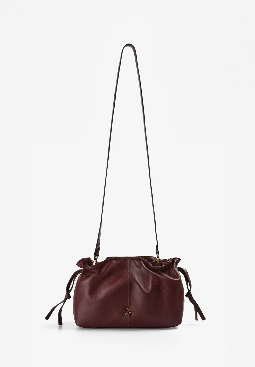 LEATHER BAG WITH STRAPS