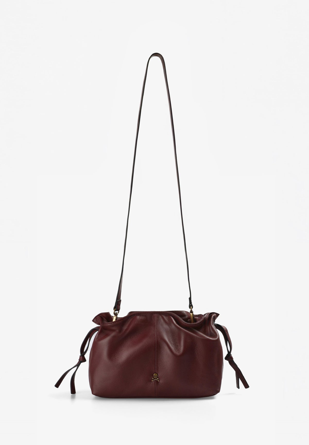 LEATHER BAG WITH STRAPS