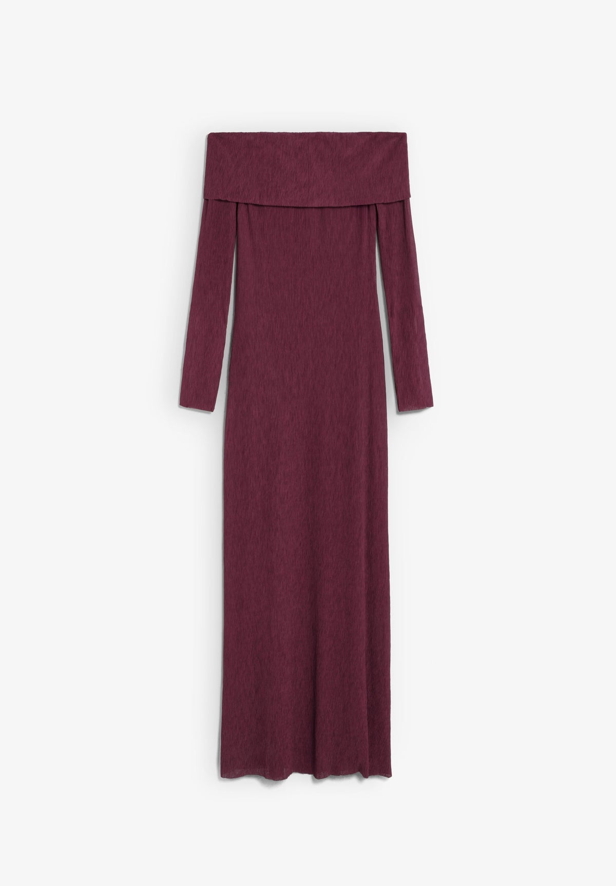 BARDOT NECKLINE KNIT DRESS