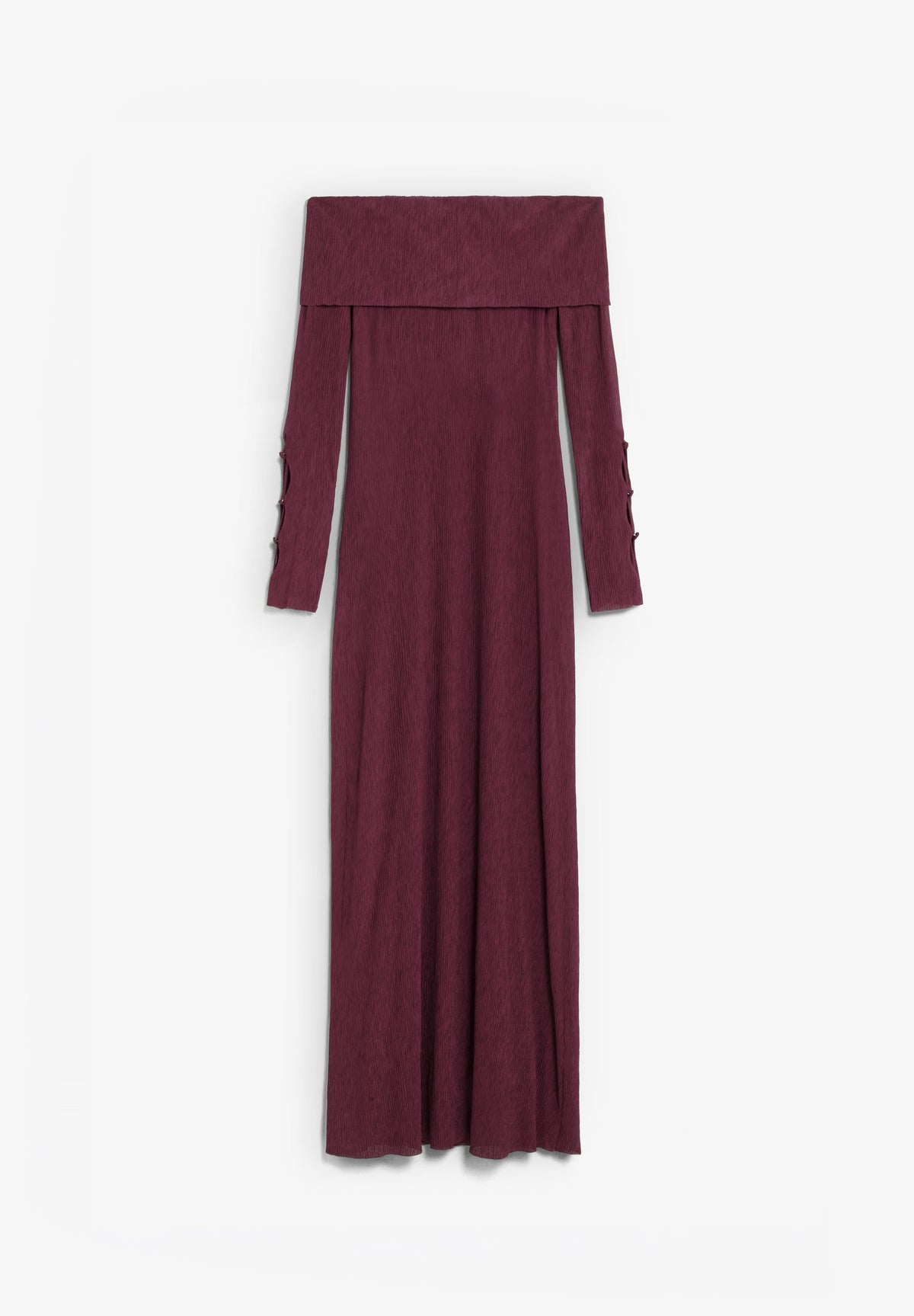 BARDOT NECKLINE KNIT DRESS