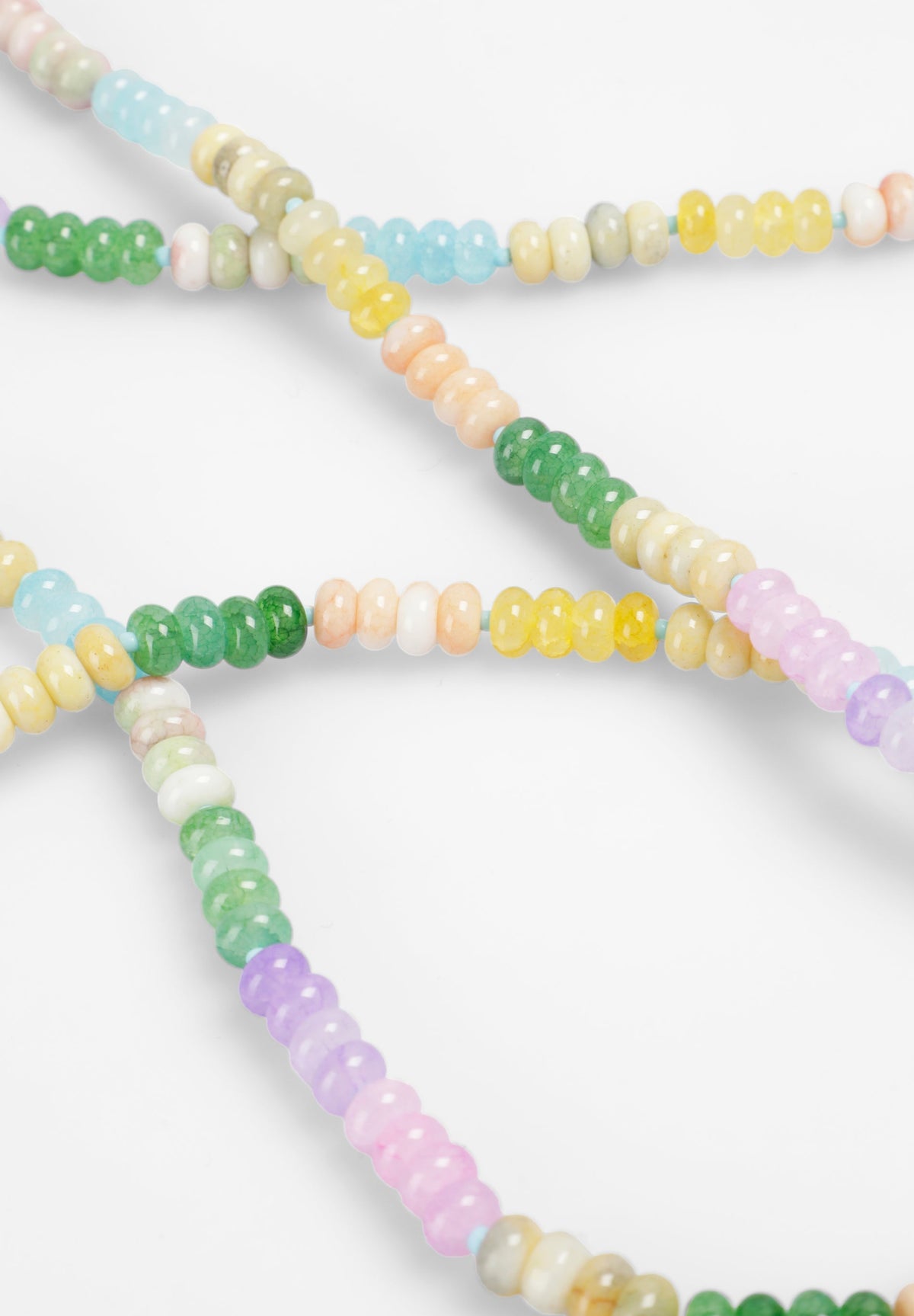 MULTICOLOURED BEAD NECKLACE