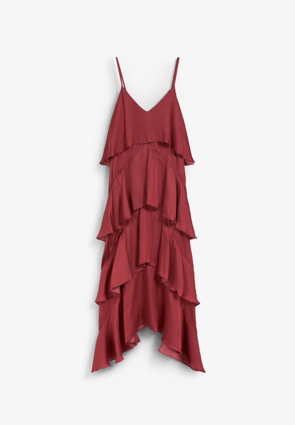 SCSLIP RUFFLE DRESS