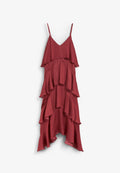 SCSLIP RUFFLE DRESS