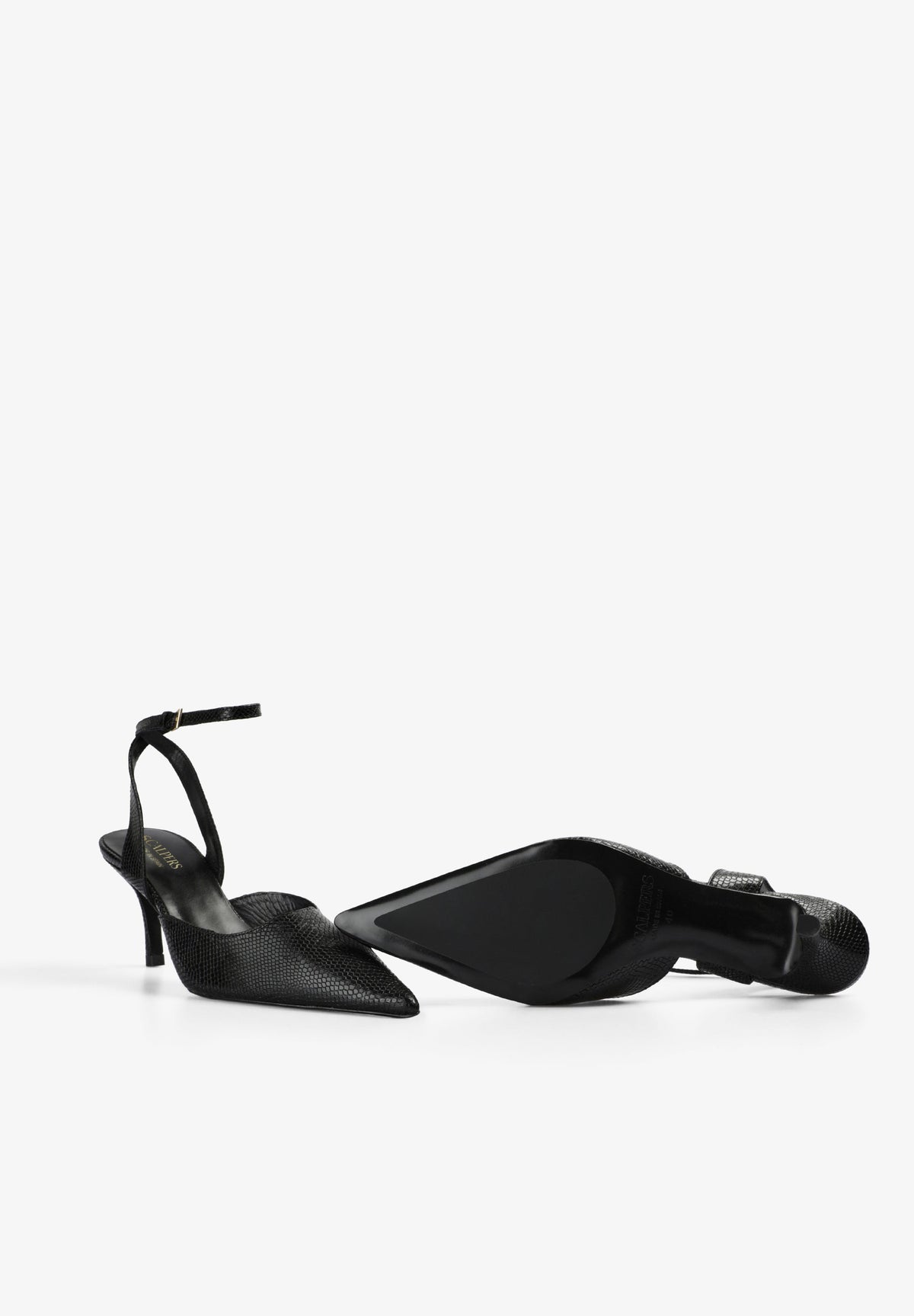 HIGH-HEELED SLINGBACK SHOES