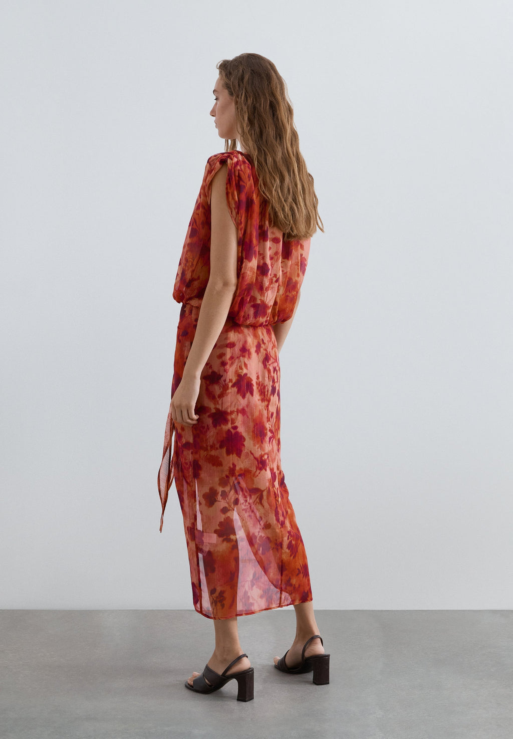 SCRF FLOWER SKIRT
