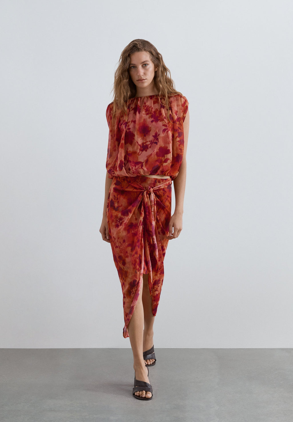 SCRF FLOWER TOP