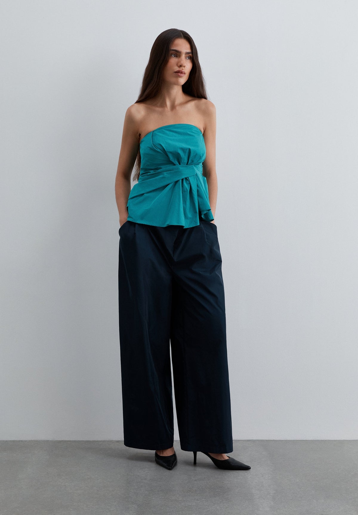 SCRF NEW TAFETA TOP