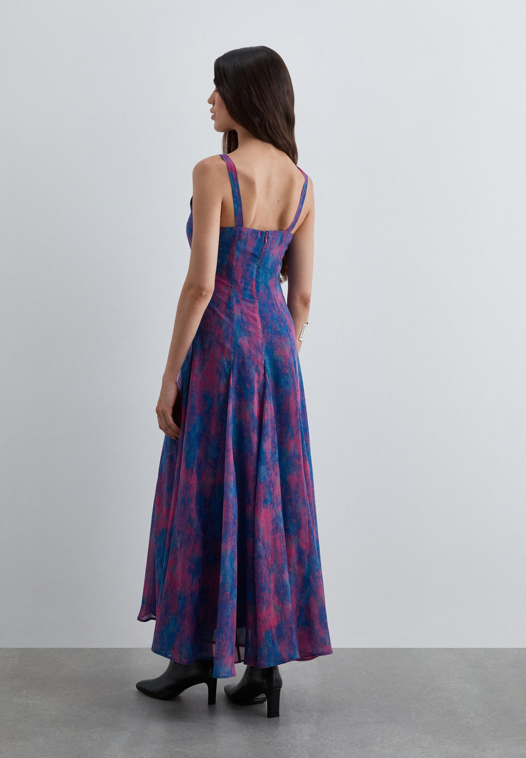 SCRF FLOWY SLIP DRESS