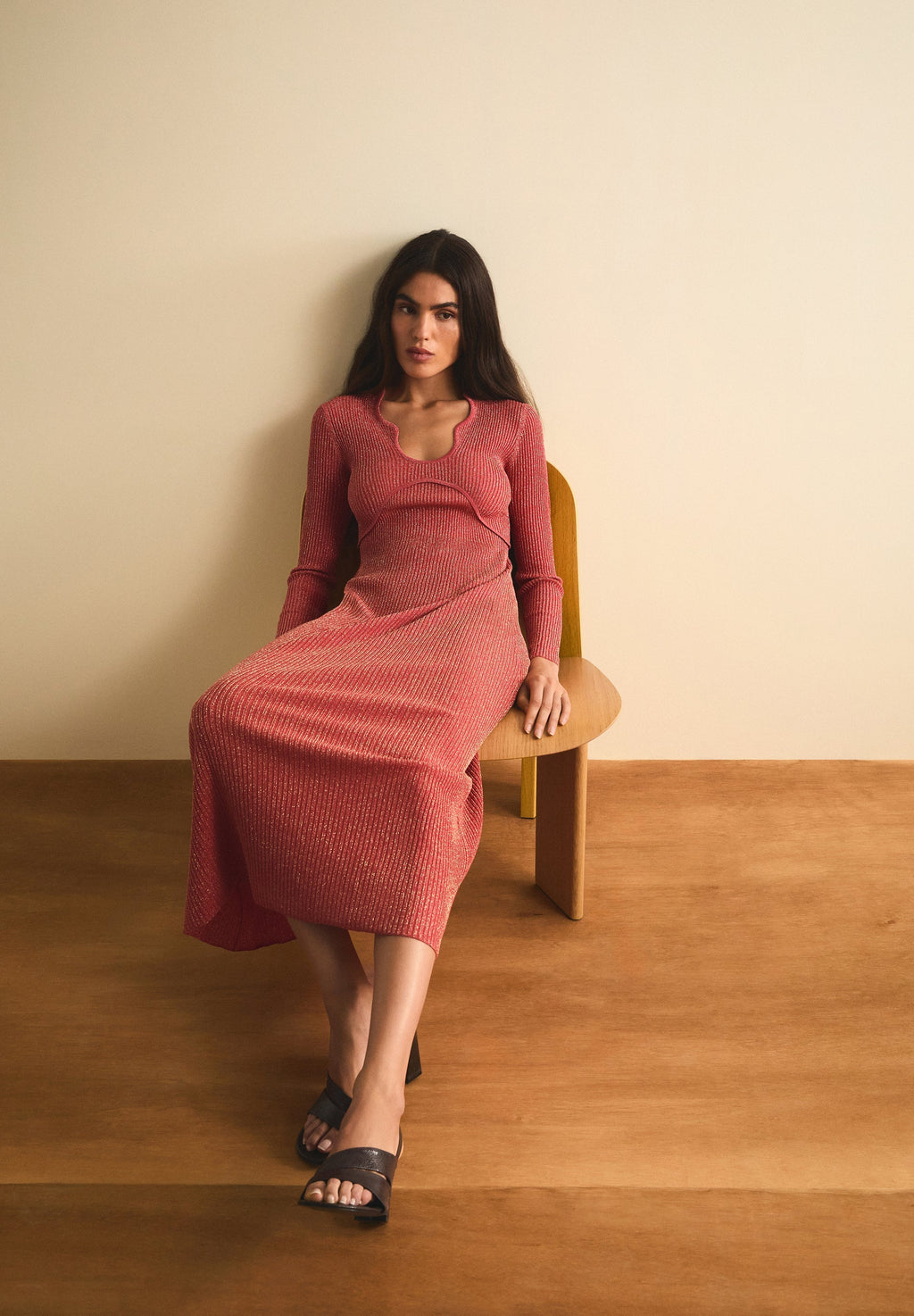 SCLUREX KNIT LS DRESS