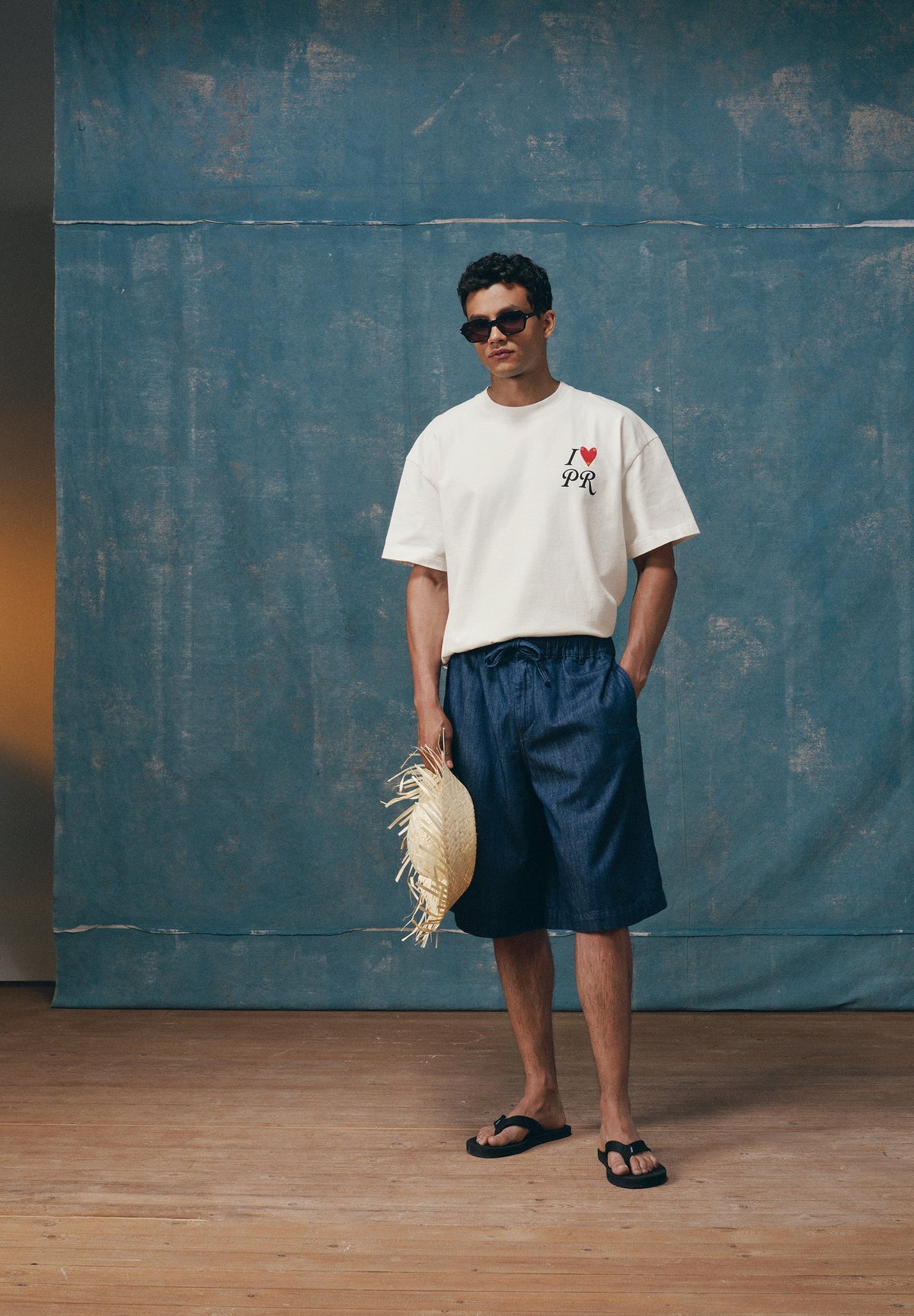 BAGGY FIT DENIM SHORTS